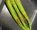 コストコ★アスパラフライドエッグ作り方1写真