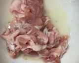 簡単中華風梅照味回鍋肉青椒肉絲風作り方1写真