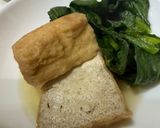 油あげと小松菜の煮たの作り方7写真