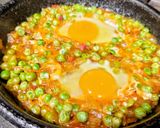 🇵🇹春のグリーンピースと卵の煮込み作り方5写真