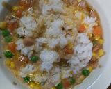 全てレンジ簡単さっぱり味噌田楽味炒飯弁当作り方10写真