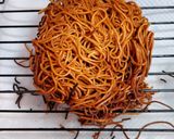 簡単☆即席豚骨あんかけかた焼きそば作り方1写真