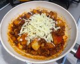 新じゃがとひき肉のデミ風チーズ焼き作り方6写真