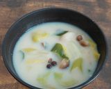 お野菜たっぷり！ミルクスープ作り方4写真