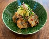簡単！濃厚コク旨梅だれで＊鯖缶の薬味和え作り方3写真