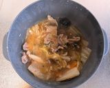 鍋の残りで中華丼作り方4写真