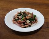ケールとベーコンの炒め物作り方7写真
