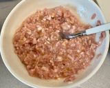 レンジでね♪茄子の大葉肉味噌餡かけ作り方4写真