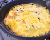 とろ〜りチーズと茄子🍆のオープンオムレツ❣️作り方6写真