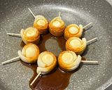 簡単！ちくわとうずらの卵の照り焼き😃作り方2写真