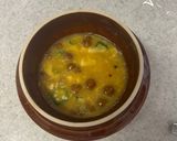 なめことオクラの姜葱醬たまご蒸し作り方4写真