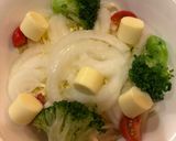 サラダからのマグカップポークカレースープ作り方2写真