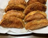 ポテトサラダのハム巻きフライ作り方8写真