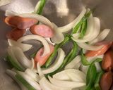 調味料二つでナポリタン作り方5写真