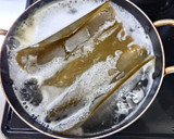 蓮根と榎の鶏団子and蓮根乗せ焼き作り方17写真