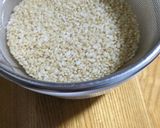 玄米で小豆ごはん作り方1写真