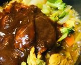 倍増カレー●チキンブロッコリーカレー作り方3写真