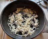 万願寺唐辛子としらすの山椒炒め作り方1写真