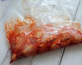 フライパンでオーブン焼き風BBQチキン作り方1写真