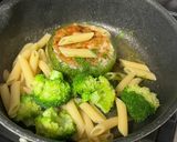 忙しい朝に！20分☆パプリカ肉詰め弁当☆作り方11写真