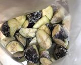 揚げ茄子のとろろかけ作り方3写真