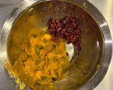 かぼちゃと小豆の茶巾お菓子作り方4写真
