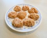 【健康パワー】鶏だんごのコーン蒸し作り方3写真