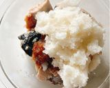 さば缶の梅おろし和え作り方3写真