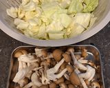 豆腐干とキャベツの中華風ごまポン和え作り方1写真