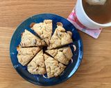 ゆずとピーナッツチョコのざくざくスコーン作り方12写真