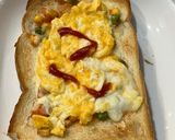 オムライス風トースト作り方7写真