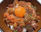 【混ぜるだけ】アボカドなし！ポキ丼作り方6写真