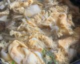 舞茸としめじの卵スープ作り方7写真