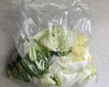 ★１時間で食べられる♡時短 白菜漬け作り方1写真