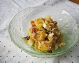 焼き芋があったなら！時短！さつま芋・チーズサラダ作り方3写真