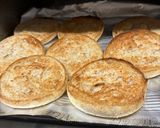 イングリッシュマフィンのあんバターサンド作り方1写真