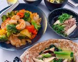 小松菜としいたけの豆板醤ナムル作り方3写真