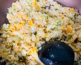 お昼ご飯にも!香ばしくてパラパラ炒飯♡鮭と卵ねぎ作り方7写真