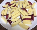 保存版✅さつまいも電子レンジ加熱｜下ごしらえ時短作り方3写真