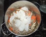 豚汁よりあっさりツナ汁♪簡単ツナ缶レシピ作り方5写真
