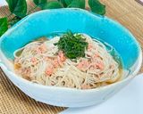 ドンキホーテの明太ツナ缶そうめん🧊🍜作り方6写真