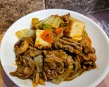 カレー肉豆腐作り方6写真
