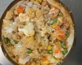 全てレンジ簡単洋風ガーリック味噌炒飯弁当作り方12写真