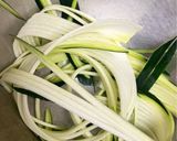 ズッキーニと長芋の素麺風 簡単過ぎ❣️作り方1写真