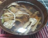 旨味たっぷりきのこ汁作り方4写真