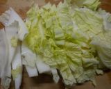 チーズ＆卵なし♪ヘルシー白菜豆腐グラタン作り方1写真
