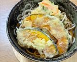 天ぷらそば(かぼちゃ天、かき揚げ)作り方12写真