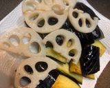 なすとれんこんの揚げおろし煮作り方5写真