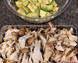野菜不足解消！アボカドときのこのマリネ作り方1写真