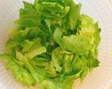 レタス大量消費！やみつきレタスサラダ作り方1写真